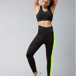 Women's Highwaist ColorBlock Tights & Leggings For Yoga